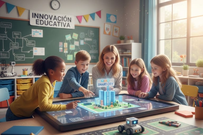 innovacion educativa en un salon de clases