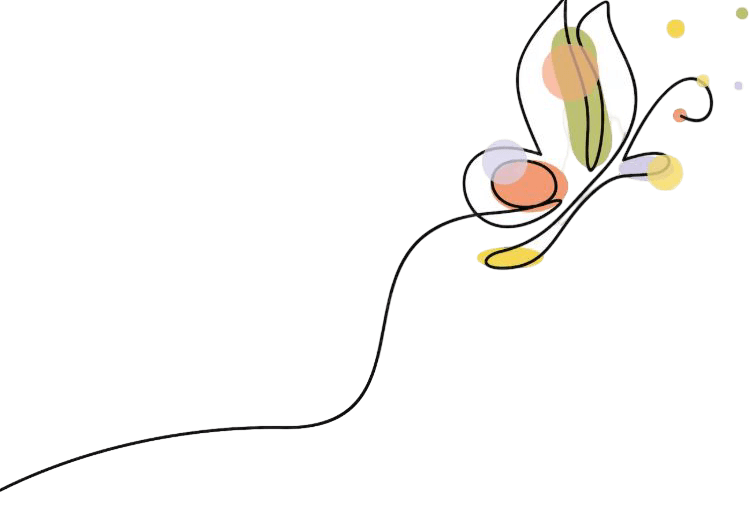 Butterflies show struggle and strenght under difficult situations flying away adversities