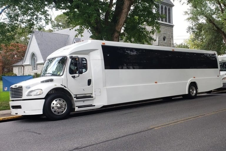 30-40 passengers party bus in NJ, NY, MA, CT and nearby areas