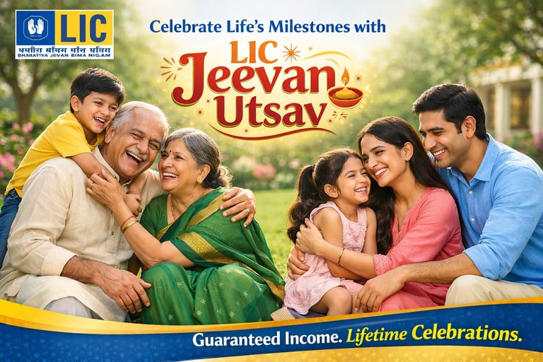 "Guaranteed Income. Lifetime Celebrations."