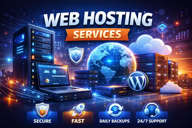 web hosting services