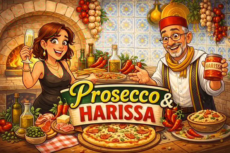 prosecco & harissa le blog épicé