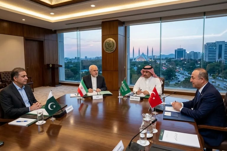 Pakistan Iran Diplomatic Talks Islamabad