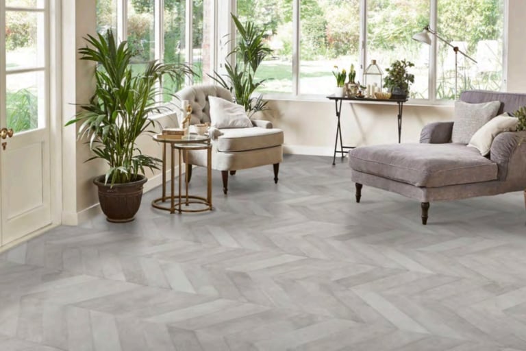 Manrise Enterprises - Grey wood effect - porcelain tiles