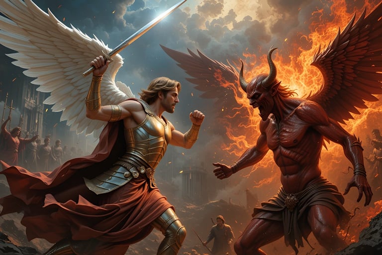 Proposed Concept Cover for Angels' Prayers and Demons' Magic. Credit: Dan Graf