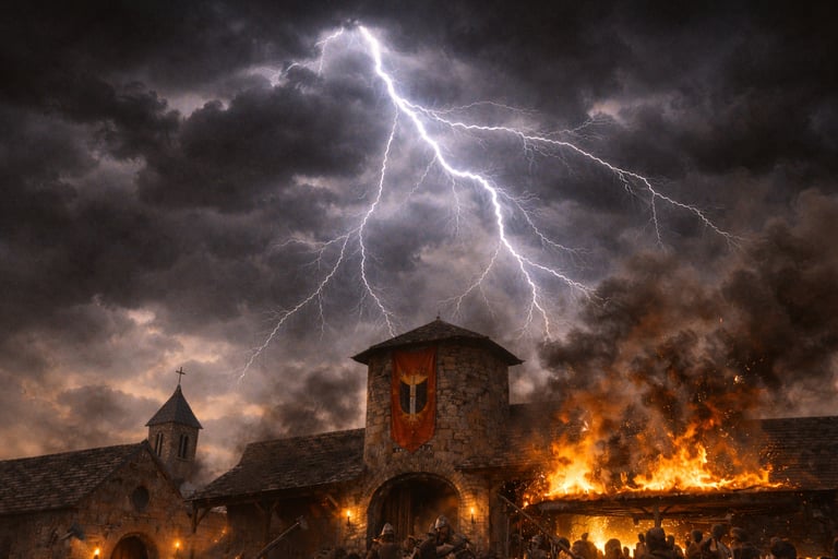 Lightning During Battle