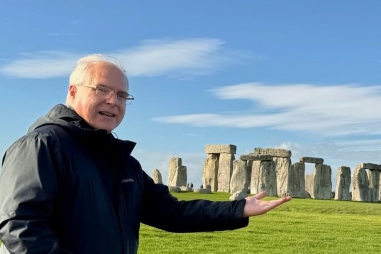 Rod at Stonehenge