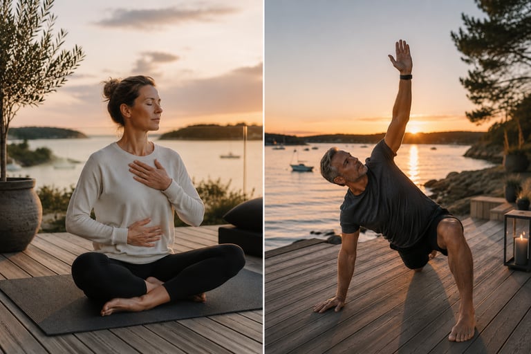 Respiration et exercices de mobilité sont complémentaires pour favoriser une bonne récupération.