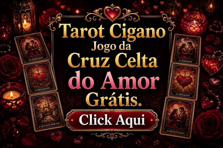 Tarot Cigano Jogo da Cruz Celta do Amor Grátis online
