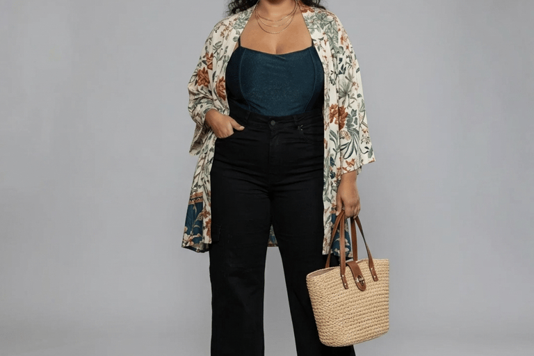 CALÇA WIDE LEG PLUS SIZE — A BASE DO LOOK