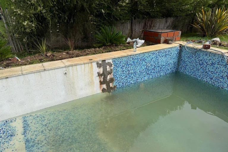 Somos una empresa especializada en reparación, restauración y renovación de piscinas de hormigón en 