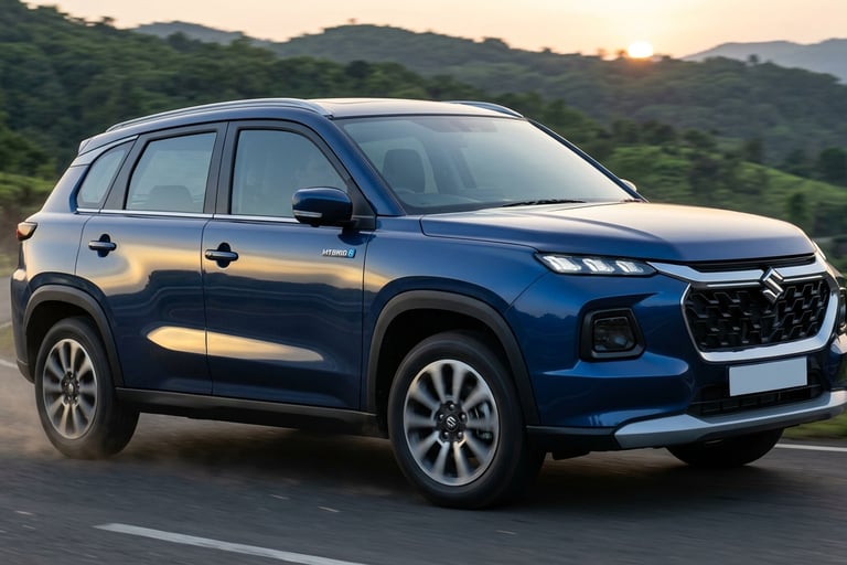 Maruti Grand Vitara Hybrid Price and Mileage 2026 India