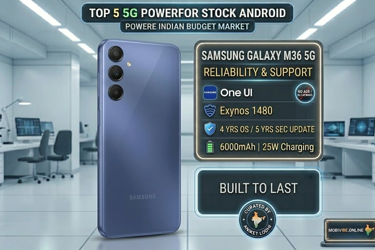 3. Samsung Galaxy M36 5G