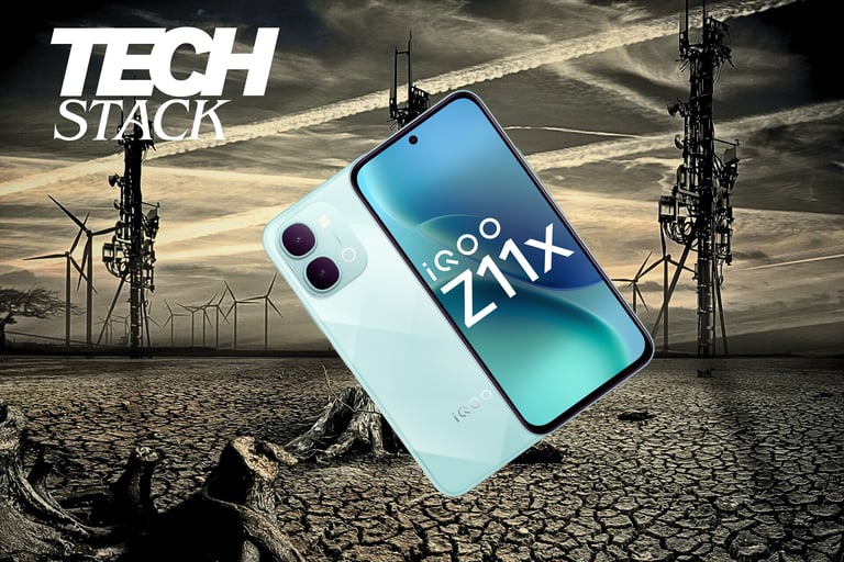 iQOO Z11x 5G Smartphone with 7200mAh Battery and 120Hz Display