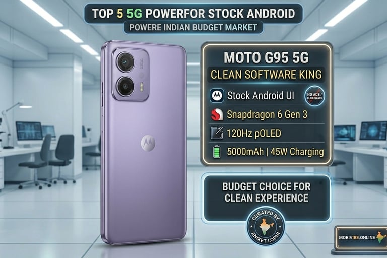 1. Moto G95 5G: