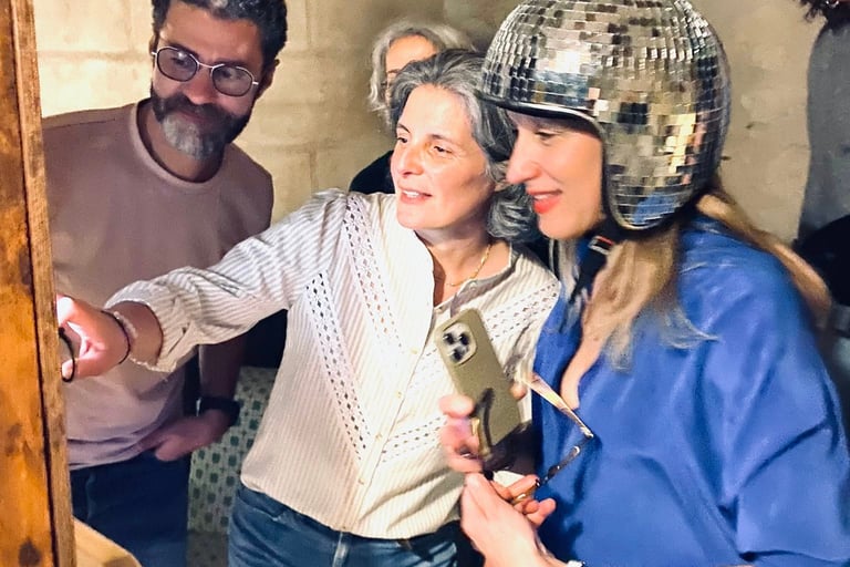 location photobooth professionnel caravane vintage pour anniversaire en Haute-Savoie