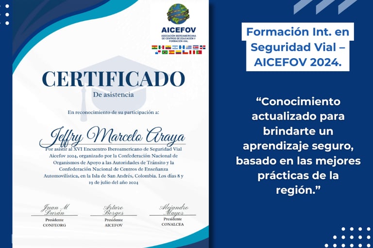 certificación internacional