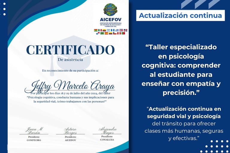 certificación internacional