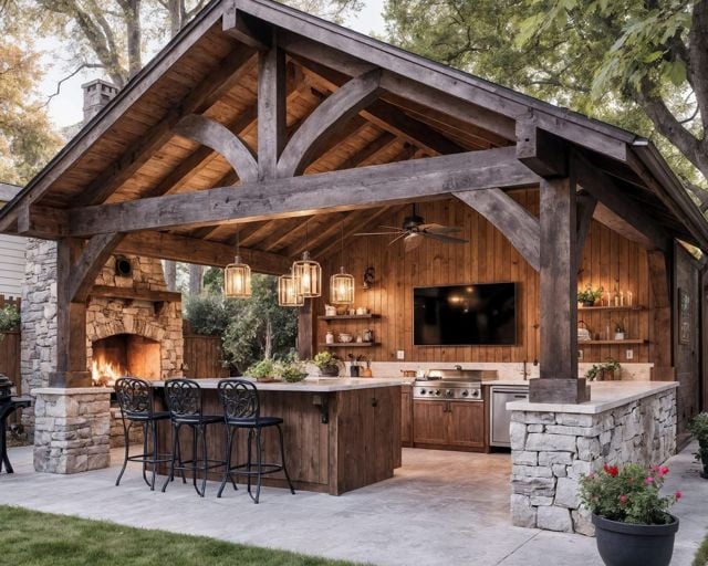 outdoor living spaces