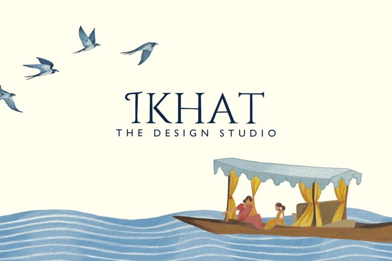 a boat with people in a boat on the water