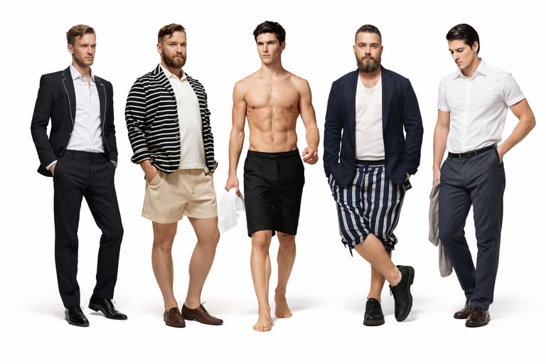 Analyse morphologie & style hommes
