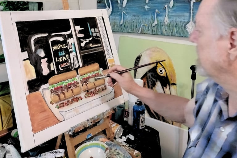 M.True, True Original Art
