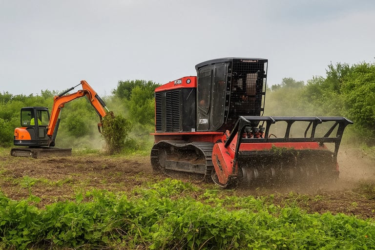noblesville land clearing