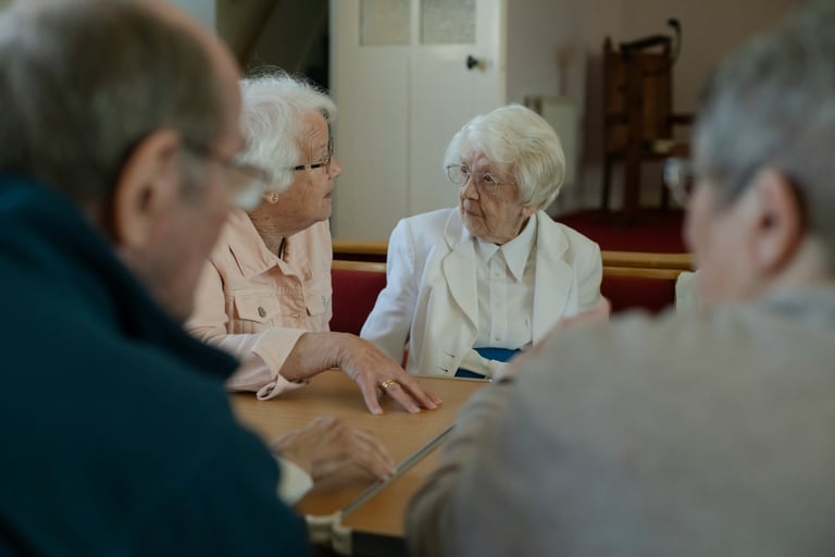 Participants arriving at EverJoy Empowerment Hub in Madison, Dane County