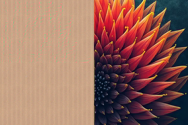 Comparison of minimalism and maximalism in graphic design