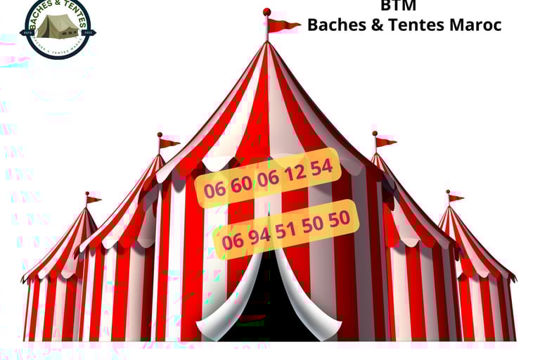 Tentes Bâches Maroc 