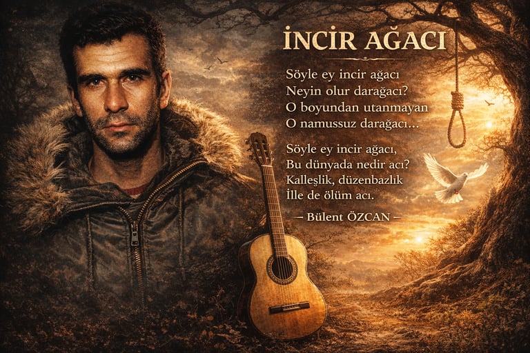 İncir Ağacı, Şiir, Bülent Özcan, Fotoğraf: Deniz Gezmiş