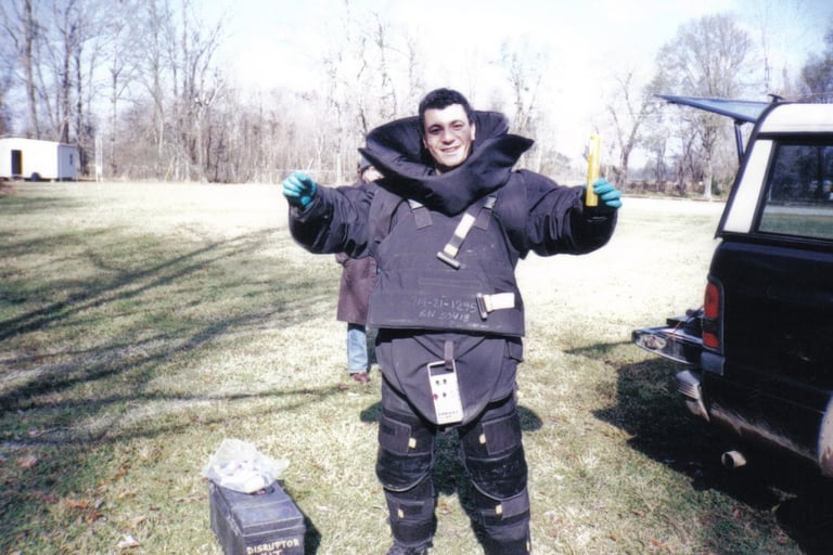 Major General Ayman Sayed Elahl delivering professional counter-terrorism training focused on prevention and leadership