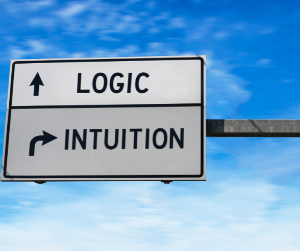 a sign that says logic and a picture of a sign that says logic