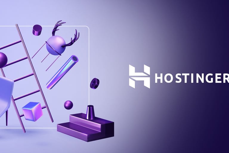 Site criador de site Hostinger