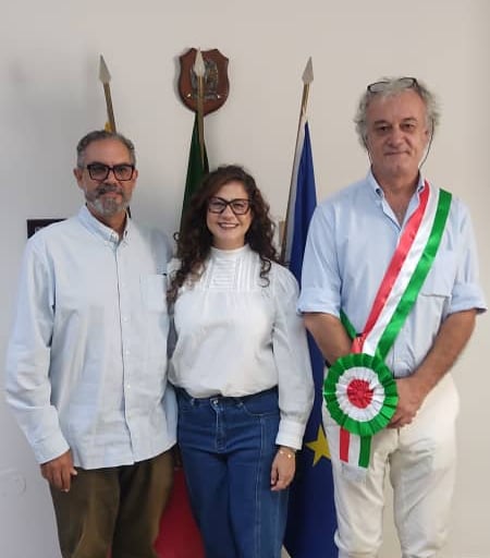 Alumna de italiano clase con la ciudadania