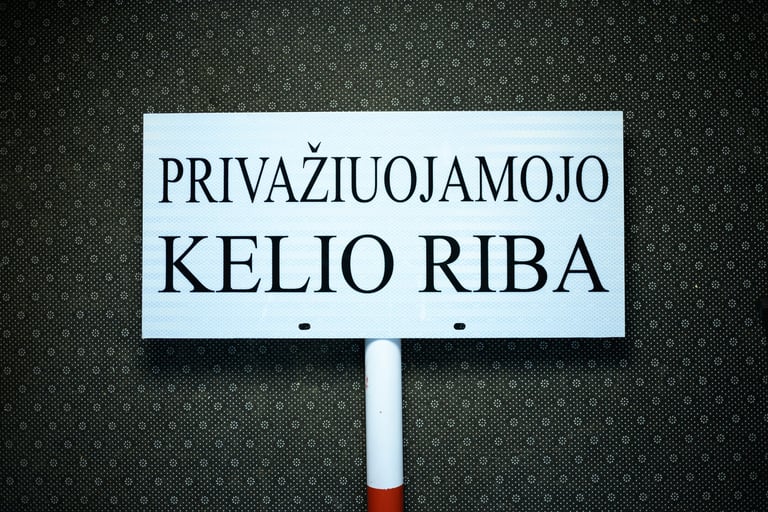 Privažiuojamojo kelio riba