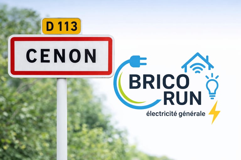 Agglomeration de cenon Logo de bricorun Elec 