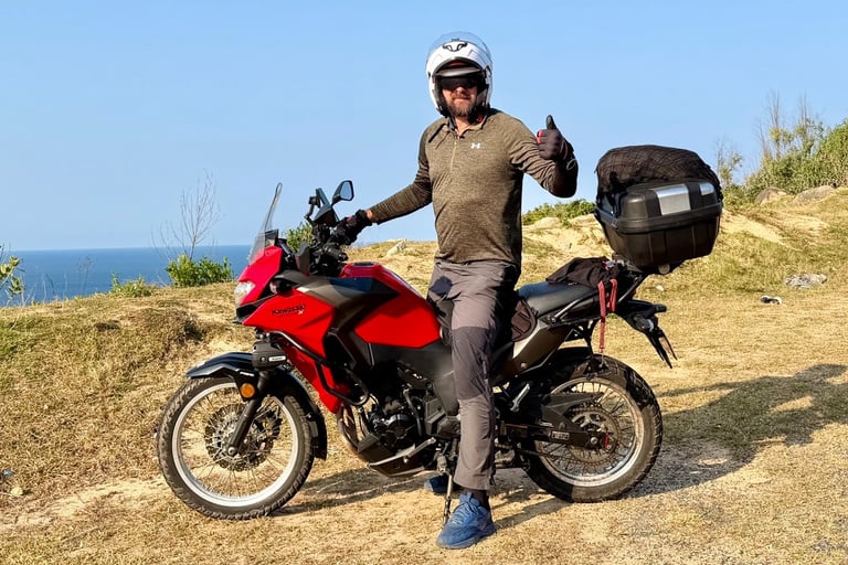 Kawasaki Versys 300 X, Kristijonas Kaikaris, Vietnamas