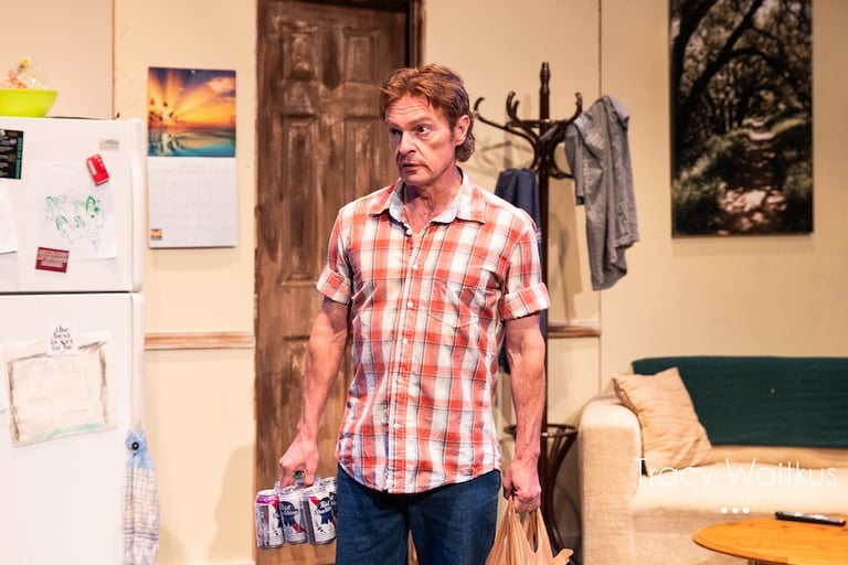 Image of Todd Long as Al in The Baby Dance (photo by Tracy Waitkus)