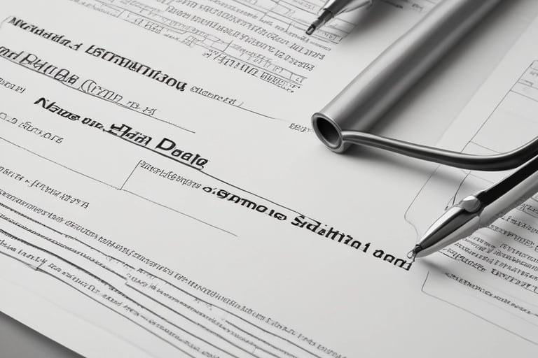 a brown leather notebook with a pen on top of it