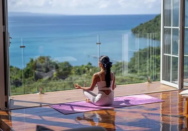 meditating 