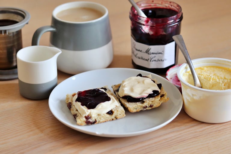 Earl Grey and Fruit Scones