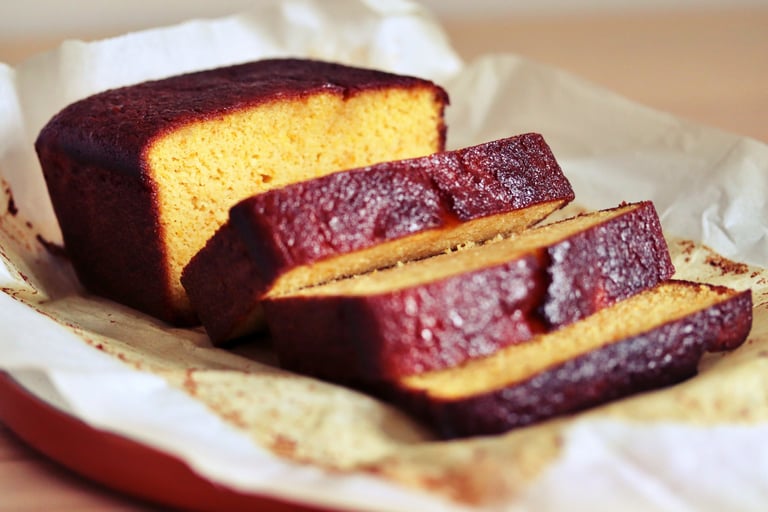Whole Orange, Almond, and Honey Cake (Dairy & Gluten Free)