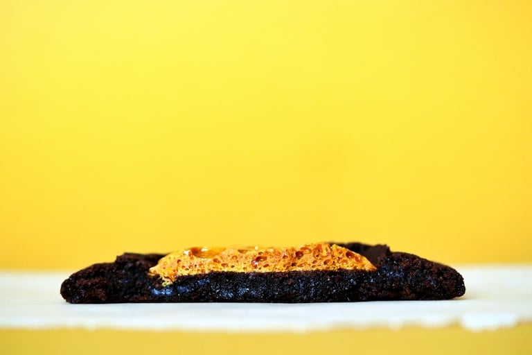 Honeycomb Chocolate Cookies