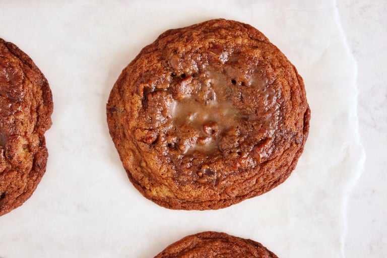 Sticky Toffee Pudding Cookies
