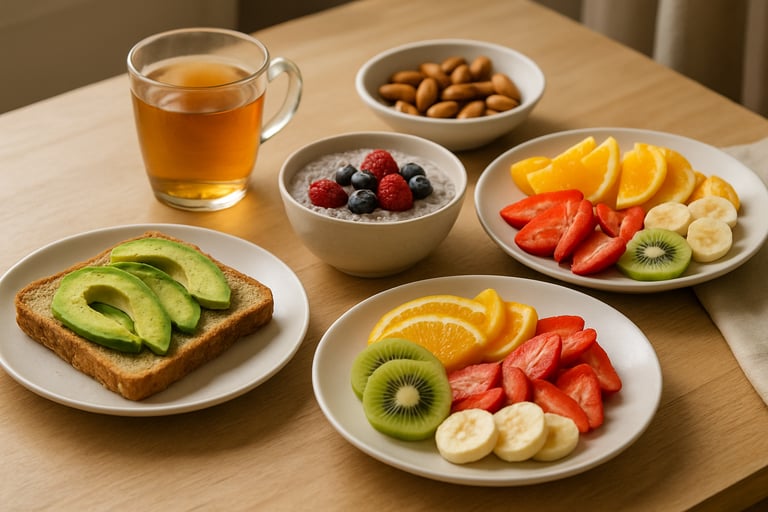Café da manhã saudável