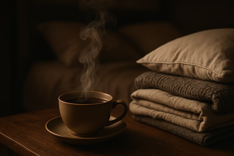 Café, chá-preto e energético