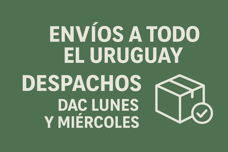 Envíos a todo el Uruguay
