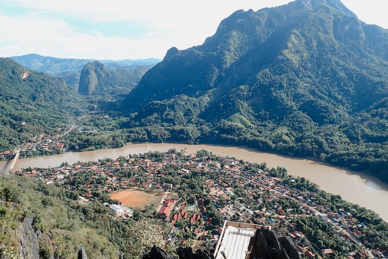 a river and a mountain