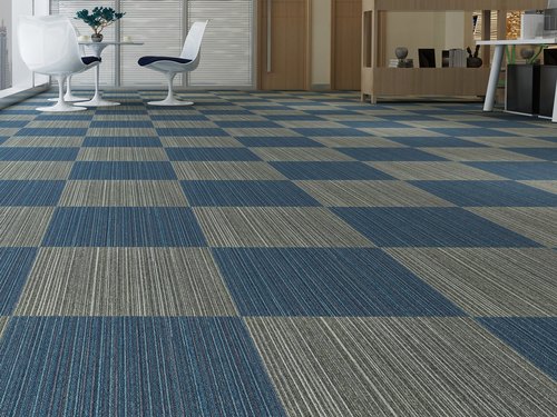 colorful carpet tiles